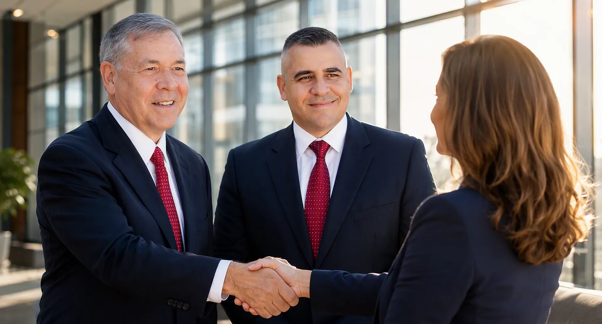 Handshake closing a partner buyout transaction